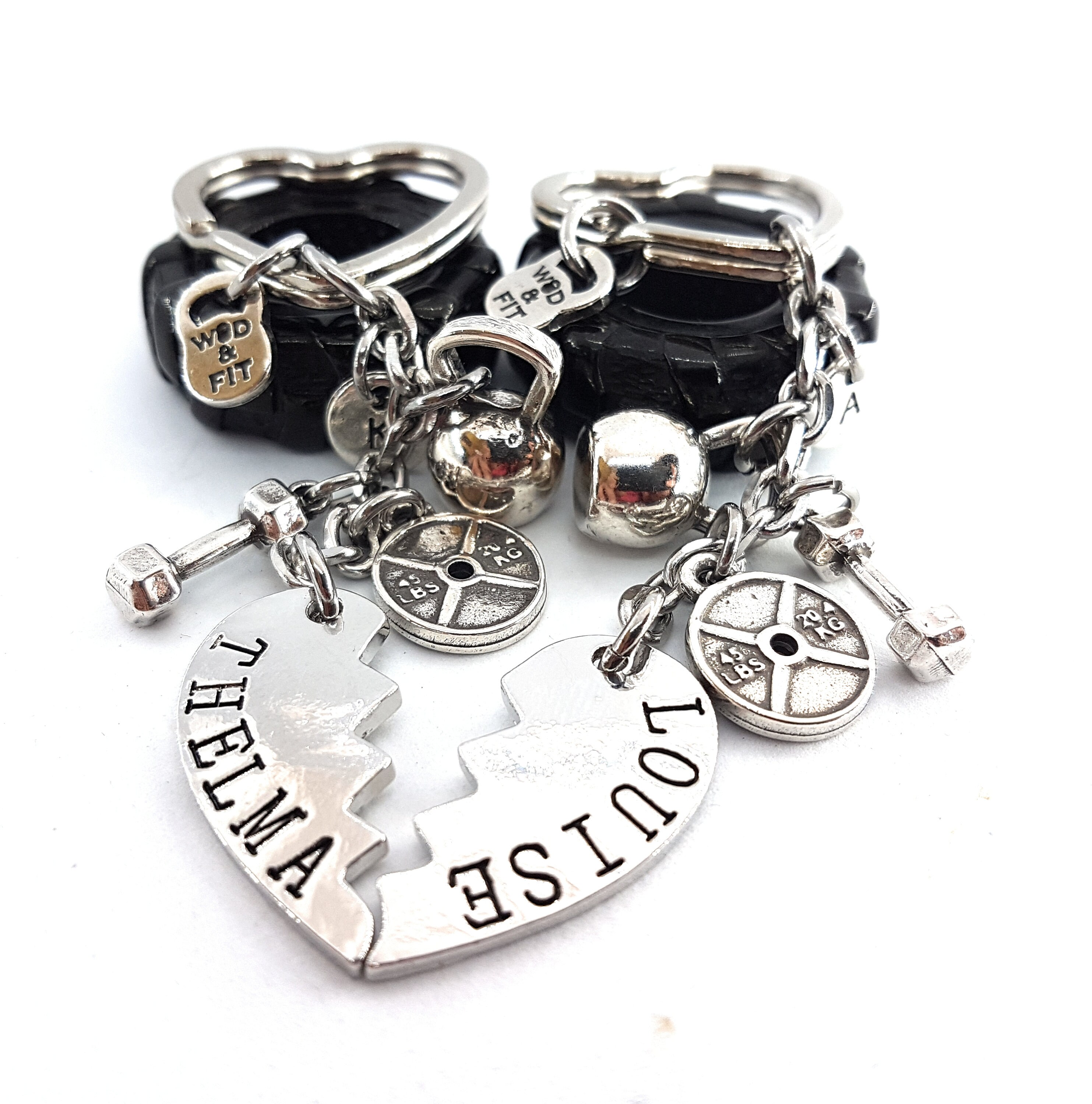 Thelma & Louise Key Chain Set