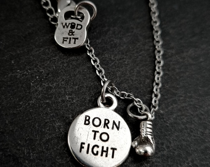 Boxing Necklace Small Boxing Glove Motivation Gift - Boxing Coach Gif - Boxing love gifts - Gym Gifts - Boxing Lovers · MMA · UFC Wod & Fit