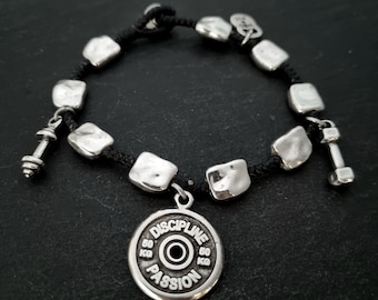 GYM Bracelet Box Jump Workout · Motivation Gift · Fitness Bracelet · Coach Gift · Best friend Gift · Boyfriend Gift · Bff Gifts · Wod & Fit