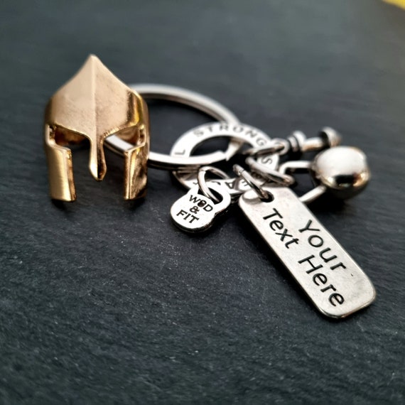 SPARTAN Keyring the 300 Spartan Warrior Gift Motivation Gift Gift Fot Warrior Spartan Race Spartan Helmet Gym Gift Wod Fit Etsy
