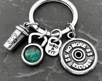Gym Keychain Kettlebell Color Gym Gift · Coffee Motivation - Bodybuilding - Fitness Jewelry - Mom Gift- BFF Gift · GYM Gifts -  Wod & Fit