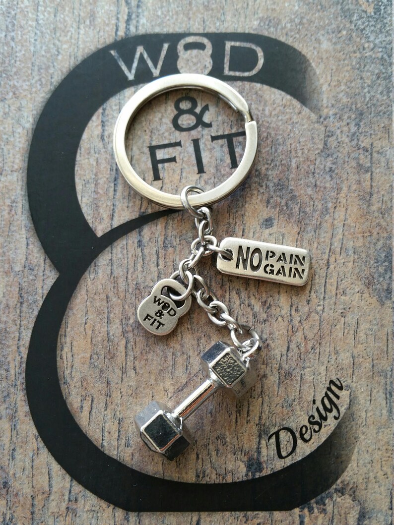Dumbbell Keychain Feek Motivation workout Bodybuilding,Fitness,Kettlebell,Gym,Weightlifting,Barbell,Sport gift,Fitness Jewelry,Crosstraining