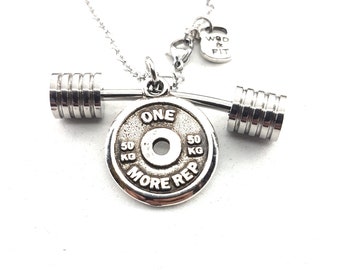 Gym Necklace Strongman Workout Barbell Weight Plate · Motivation Gift · Gym Gifts · Bodybuilding · Fitness Gifts ·Personal Trainer Wod & Fit