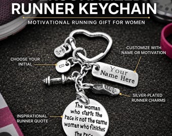 Motivational empowering keychain, encouragement gift for women, friend, daughter, sister, mom or new beginning
