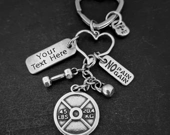 GYM Keychain Cindy Workout 45lbs · Motivation· Gitlfriend gift ·Gym Gifts· Bodybuilding · Fitness  Gifts · Sister Gift · Mom Gift ·Wod & Fit
