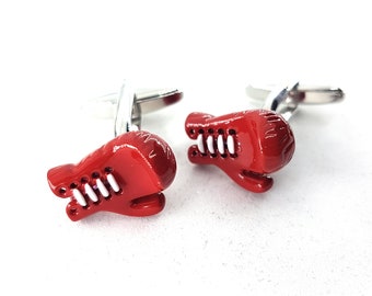 Boxing Gloves Cuff links · Boxing Jewelry · Coach Gift · Motivation Gift ·Dad Gift · UFC gift · MMA Gift · Men Gifts · Boxing · Wod & Fit
