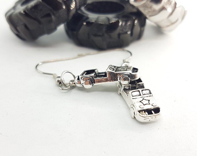 Earrings Offroad Girl Line OIIIIIIO - Wrangler - Willys Off Road Lovers- Gifts For Her- JeepGirl Gift - Rubicon - JL - Jeep Girl Gift