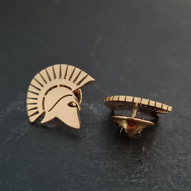 the 300 Spartans Pin - Spartan Lapel Pin - Spartan Brooch for men - Spartan Helmet - Warrior Pin for Jacket - Gift for dad · Veteran Gift image 14