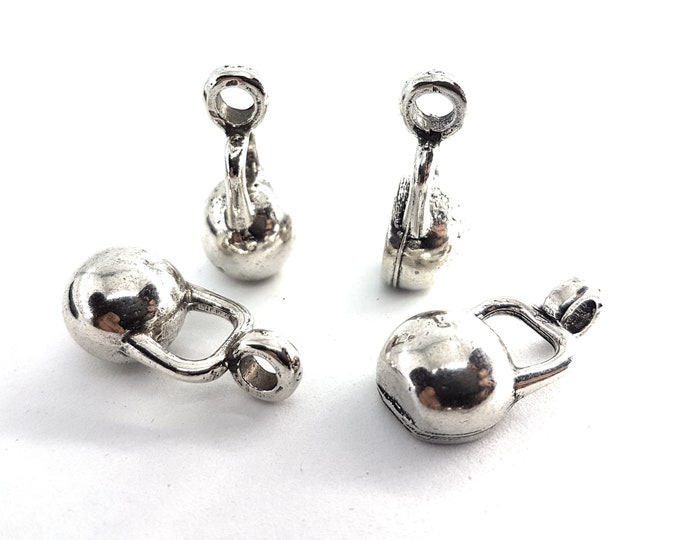 Gym Pendant Kettlebell · Fitness Gift · Crosstraining · Gym Gifts · Fitness Jewels  · Kettlebell Charm · Bff Gifts · Coach Gift · Wod & Fit