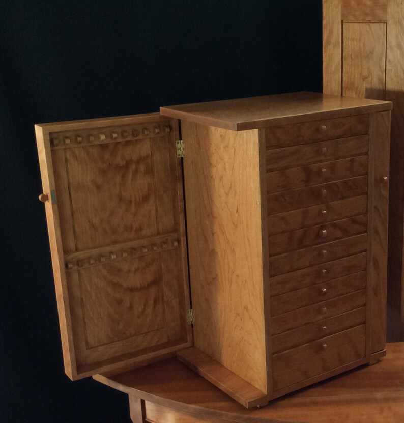 Jewelry tower Jewelry Storage Jewelry Box Organizer Custom Etsy