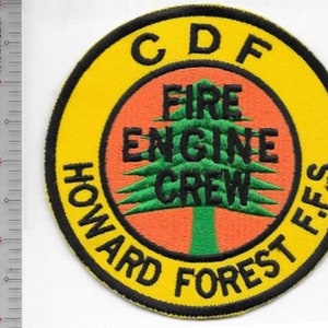 Hot Shot Wildland Fire Crew California CDF Howard Forest Fire Station Fire Engine Crew