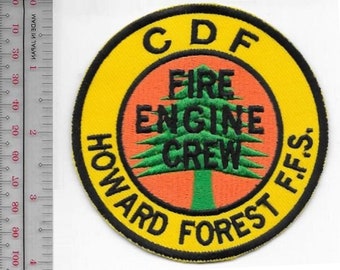 Hot Shot Wildland Fire Crew California CDF Howard Forest Fire Station Fire Engine Crew