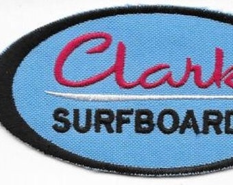 Vintage Surfing Australia Clark Surfboards Adelaide, South Australia Promo Patch
