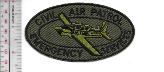US Civil Air Patrol Cap Oval T-34 US Air Force Auxiliarry USAF Aux