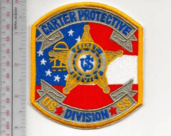US Secret Service USSS Washington DC President Carter Protective Division Agent Service Patch