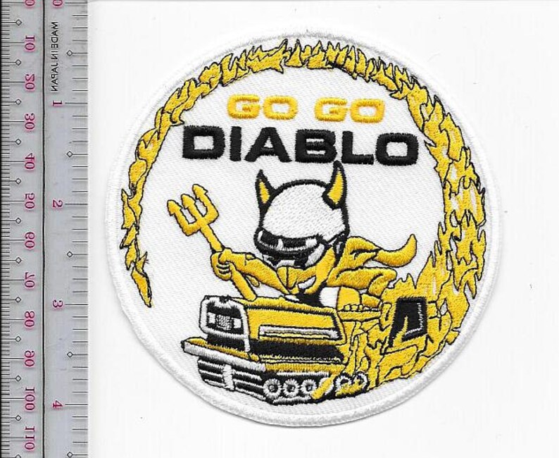Canada Quebec Snowmobile Bolens Diablo Rouge Hus-Ski Promo Patch Pte Claire