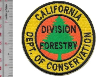 Hot Shot Wildland Fire Crew California CDF Department Conservation Dept of Forestry Patch