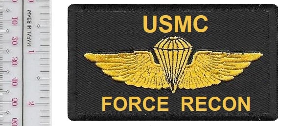 US Marine Corps USMC Force Recon Airborne Wing Patch - Etsy