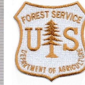 Firefighter Forest Fire & Wildland Fire Crew National Forest Patch