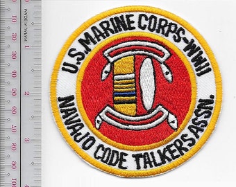 American Indian Veteran US Marines Corps USMC WWII Navajo Code Talkers Association 3.5 in