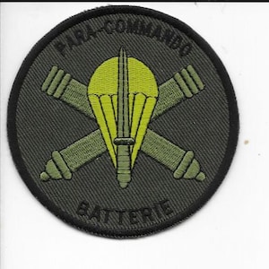 Belgium Army Special Forces Para Commando Airborne Artilerie Batterie Para CDO