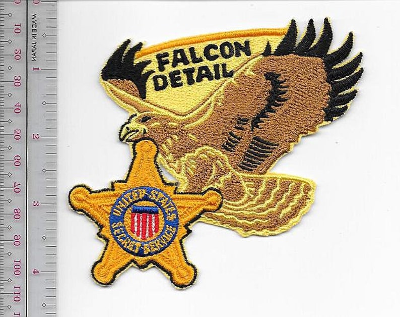 US Secret Service USSS Washington Vice President Protection Falcon Detail Agent Service Patch image 1