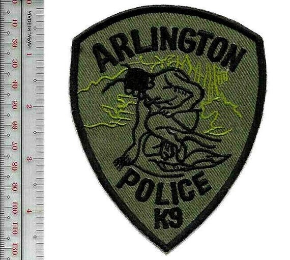 K-9 Arlington PD Canine Unit Officer Dog Team Massachusetts PD