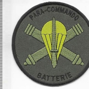 Belgium Army Special Forces Para Commando Airborne Artilerie Batterie Para Commando acu