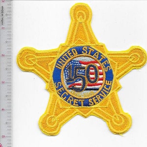 Secret Service Police Patch - Etsy Secret Service Police Patch - Etsy