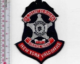 US Secret Service USSS New York City Field Office F.O. Special Agent Service Patch