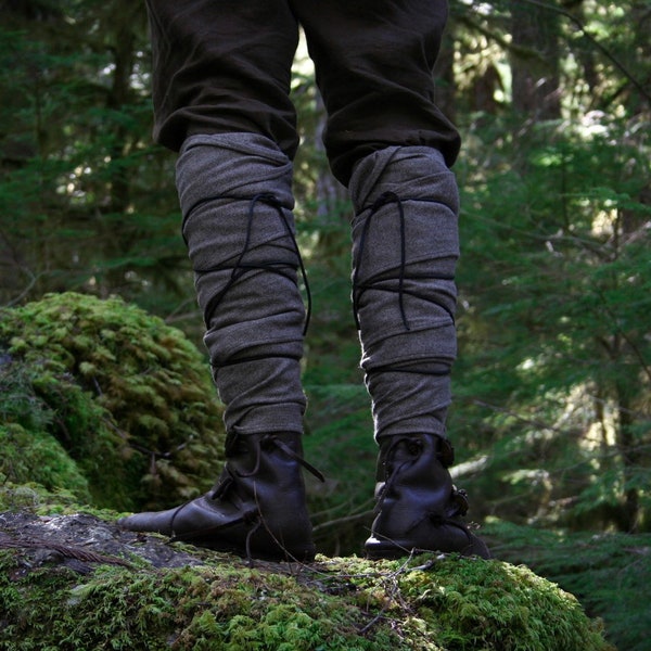 Cordón de cuero genuino vikingo de una pieza para winingas o diversas artesanías