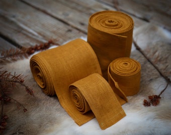 Viking Wool Leg Wraps and Arm Wraps, Norse LARP Reenactment