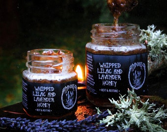 Whipped Lilac and Lavender Honey • Rest and Restore | Organic | Instant Tea