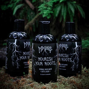 Nourish Your Roots • Herbal Hair Growth Wash | ACV & Aloe | Organic