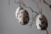 Set of 3 Easter Egg Decorations. Easter Gifts, Spring Decorations, Easter Ornaments, 