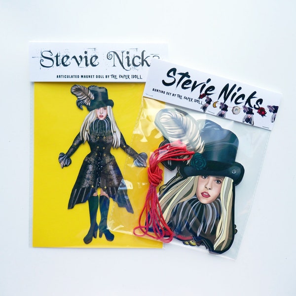 Stevie Nicks Paper Doll Etsy