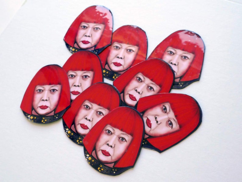 Yayoi Kusama Pop Art Yayoi Kusama Merch Yayoi Etsy