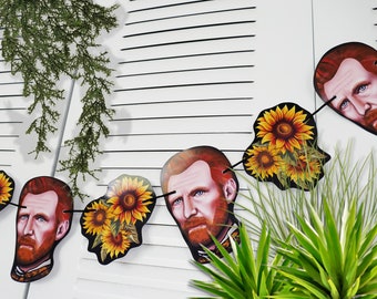 Van Gogh-slinger | Nederlandse post-impressionistische kunstfeestslinger