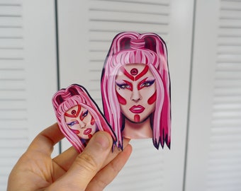 Refrigerator Magnet Pop Music Legend | Iconic actress/singer-inspired magnet | 00's pop music fan gift