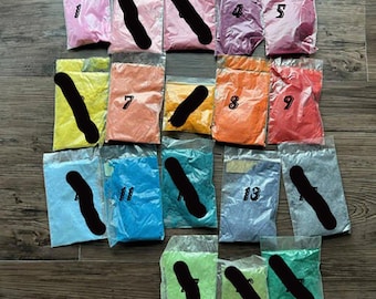 17colors1oz 20gr FlockingFiber/suede Powder, art supplies, sculpture/furniture/design Velvet Powder