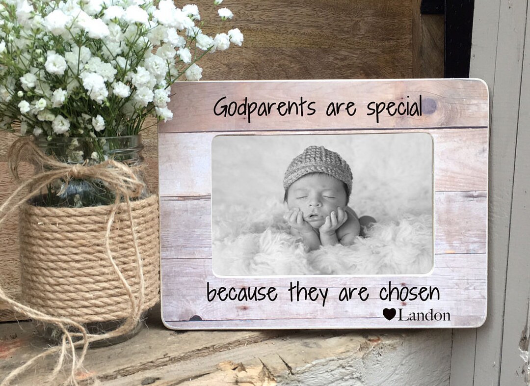 Personalized Godmother Frame Godmother Gift Godfather Etsy