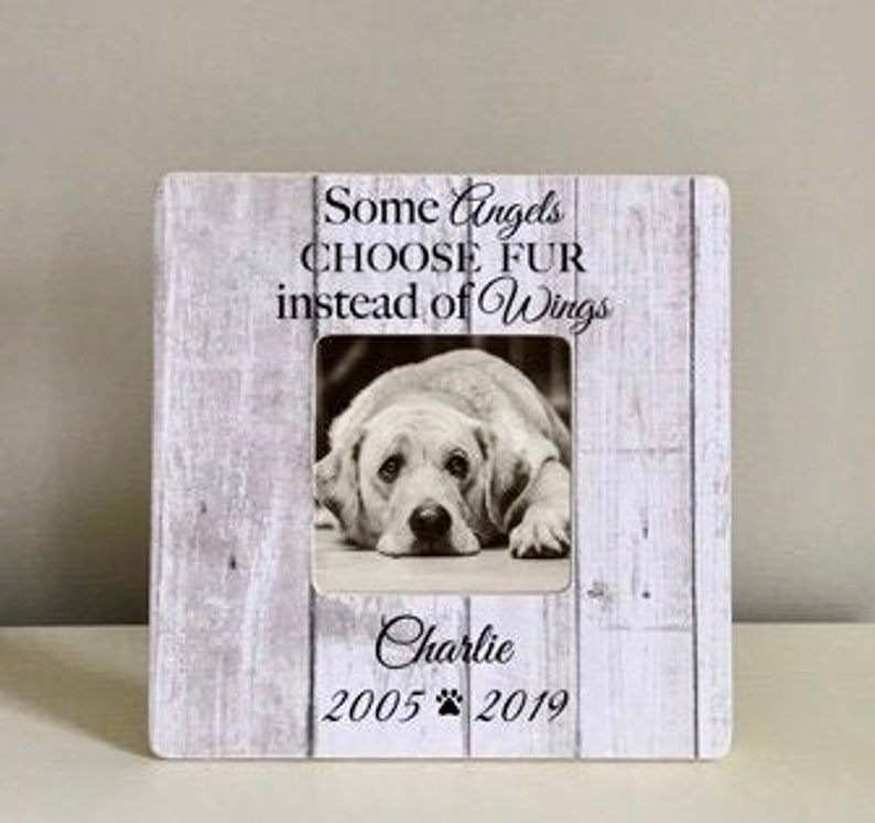 Personalized Frame Pet Memorial Frame Customized Picture Frame Sympathy Frame On Sale Pet Loss Frame