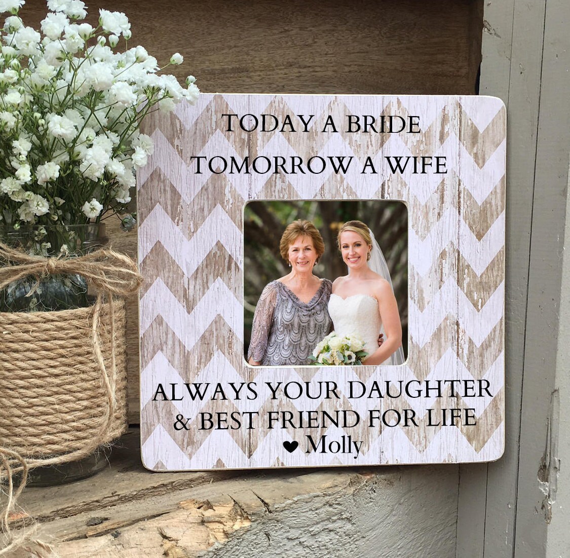 ON SALE Mother of the Bride Gift Mother of the Bride Frame