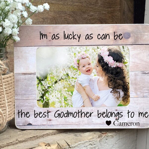 Godparent Frame Etsy