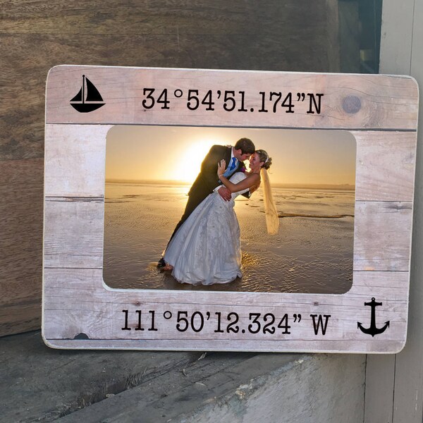 Beach Wedding Frame Etsy