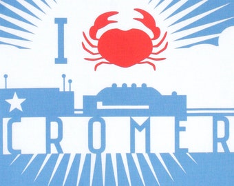 Cromer tea towel
