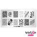 Diana Garcia reviewed B011 Intergalactic Encounters Stamping Plate For Stamped Nail Art Design