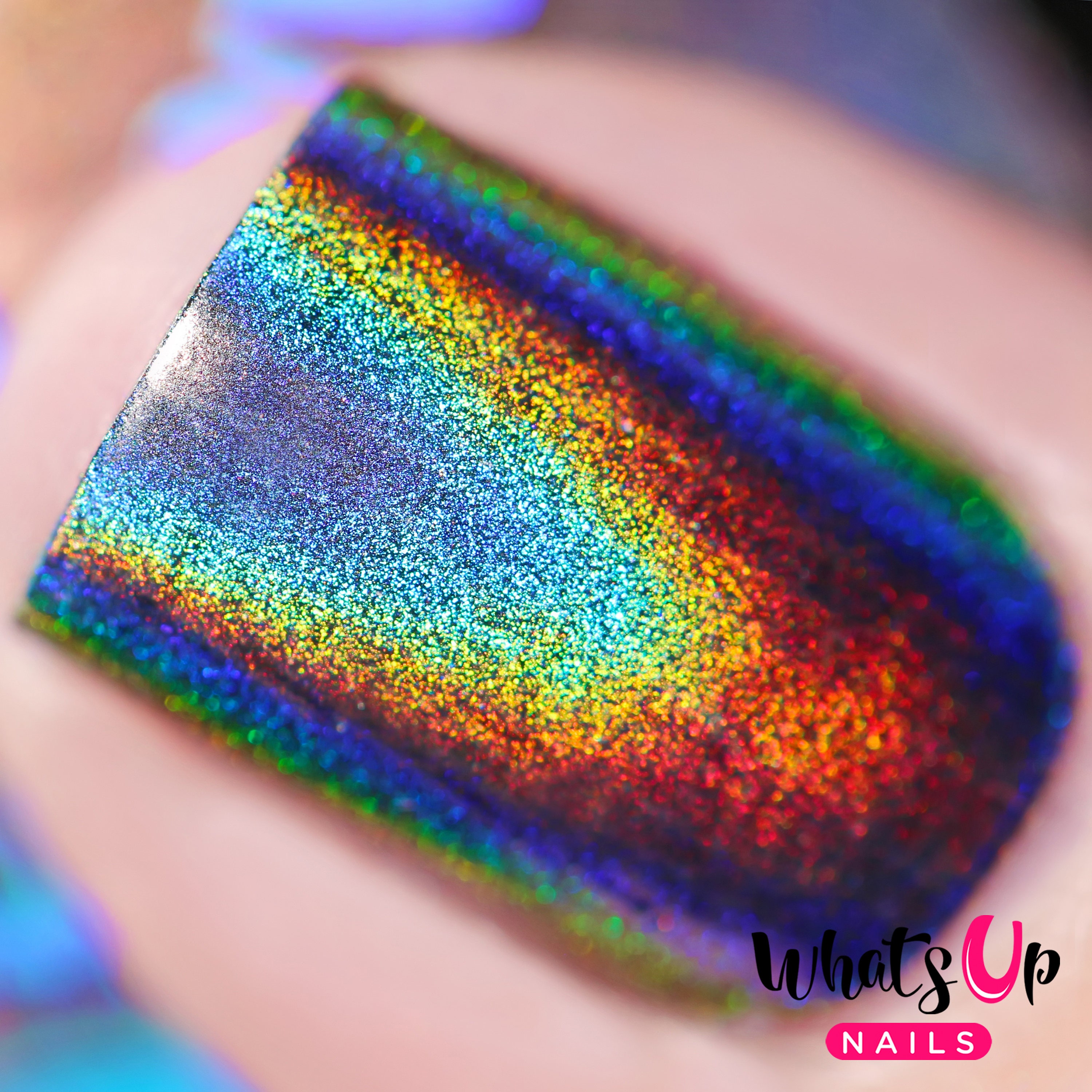 White Holographic Nail Chrome Powder Transparent Effect Clear Unicorn  Rainbow Shiny Nails Sparkly Dust Glass Shimmer Not Glitter Summer 