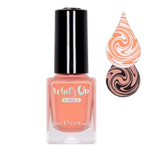 Whats Up Nails - Apricot Horizon Stamping Polish (Peach), Nail Polish for Nail Art