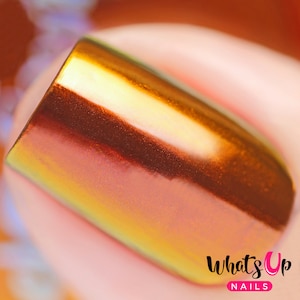 Whats Up Nails - Suntan Powder Magic Shifting Pigment with Multi Chrome Effect